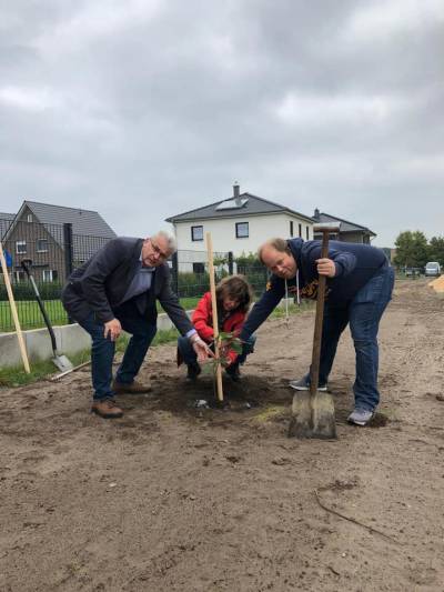 3. Oktober 2020 
Ein guter Tag zum B�ume pflanzen